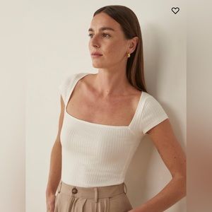 Reformation Bardot Top